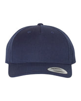 Premium Five-Panel Curved Bill Snapback Cap - 5789M